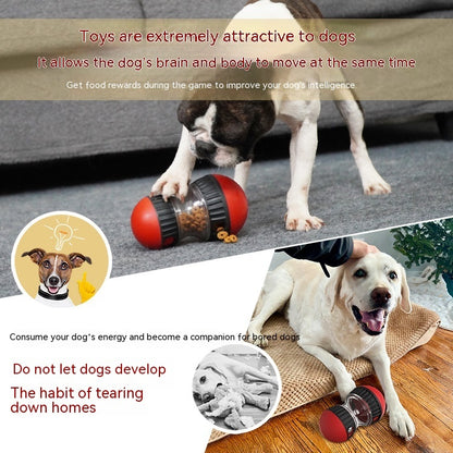 Interactive Dog Toy for Slow Food Feeding