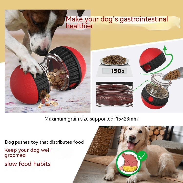 Interactive Dog Toy for Slow Food Feeding