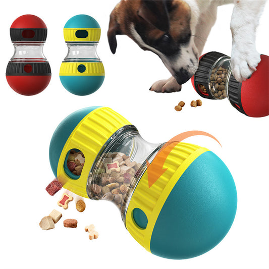 Interactive Dog Toy for Slow Food Feeding